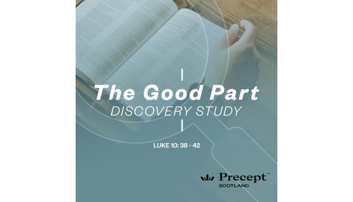 Discovery Study - The Good Part - Luke 10:38-42 - Free Download