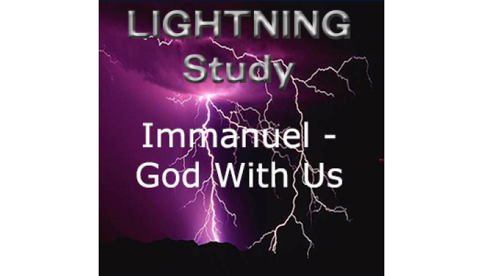 Lightning Study Immanuel - God With Us - Free Download