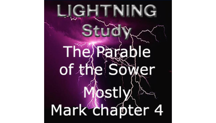 Lightning Study 'The Parable of the Sower' - Free Download Lightning Study 'The Parable of the Sower' - Free Download