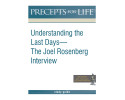 Precepts For Life (PFL) - Understanding the Last Days: the Joel Rosenberg Interview - Free Study Guide Download