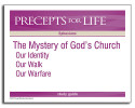 Precepts For Life (PFL) - Ephesians - The Mystery of God's Church: Our Identity, Our Walk, Our Warfare (MP3 CD)