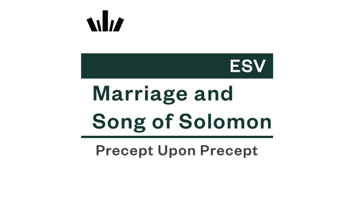 PUP Workbook (ESV) - Marriage and Song of Solomon
