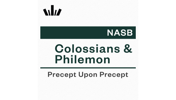 PUP Workbook (NASB) - Colossians & Philemon