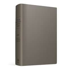 New Inductive Study Bible (ESV) - Charcoal 'Milano Softone' Cover
