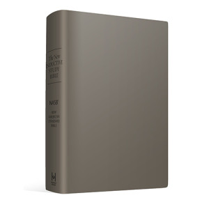 New Inductive Study Bible (NASB) - Charcoal 'Milano Softone' Cover