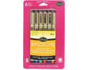 Bible Study Tools - Micron Writing Pens (6-Colour Pack)