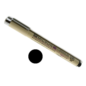 Bible Study Tools - Individual Micron Writing Pen - Black