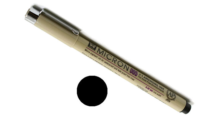 Bible Study Tools - Individual Micron Writing Pen - Black Bible Study Tools - Individual Micron Writing Pen - Black