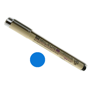 Bible Study Tools - Individual Micron Writing Pen - Blue