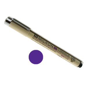 Bible Study Tools - Individual Micron Writing Pen - Purple