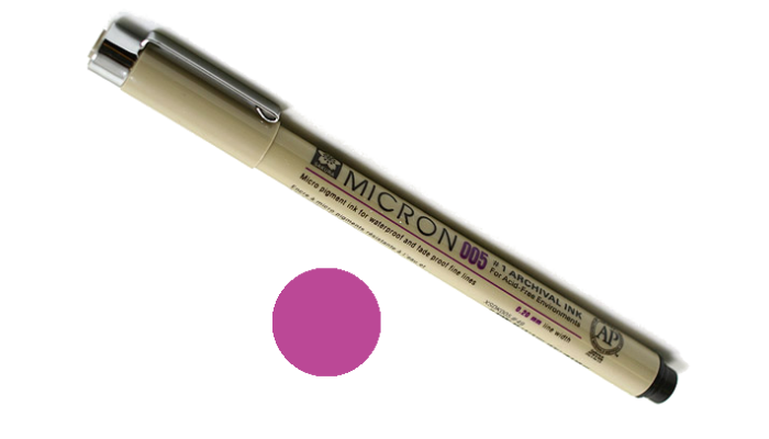 Bible Study Tools - Individual Micron Writing Pen - Rose Bible Study Tools - Individual Micron Writing Pen - Rose