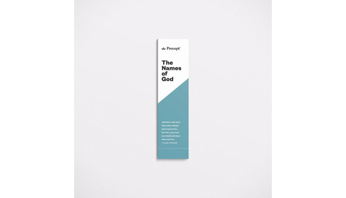 Bible Study Tools - Names of God Bookmark