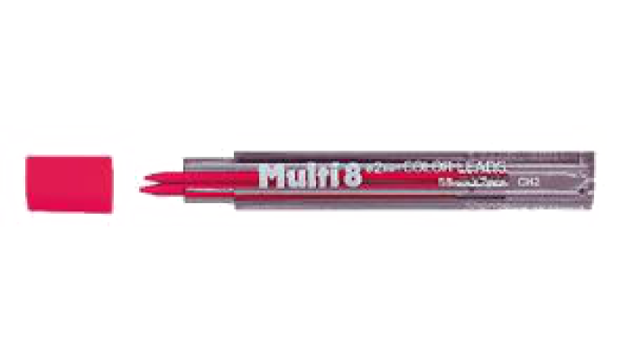 Bible Study Tools - Pentel 8-Colour Pencil Highlighter - Individual Colour Lead Refills - Red