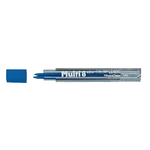 Bible Study Tools - Pentel 8-Colour Pencil Highlighter - Individual Colour Lead Refills - Dark Blue