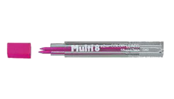 Bible Study Tools - Pentel 8-Colour Pencil Highlighter - Individual Colour Lead Refills - Pink