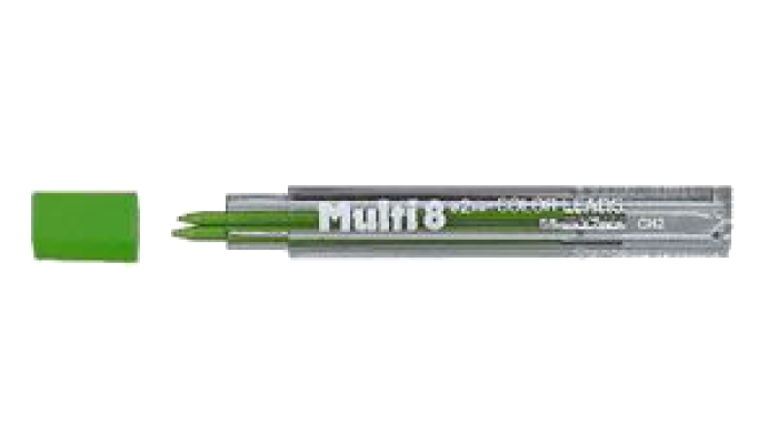 Bible Study Tools - Pentel 8-Colour Pencil Highlighter - Individual Colour Lead Refills - Light Green