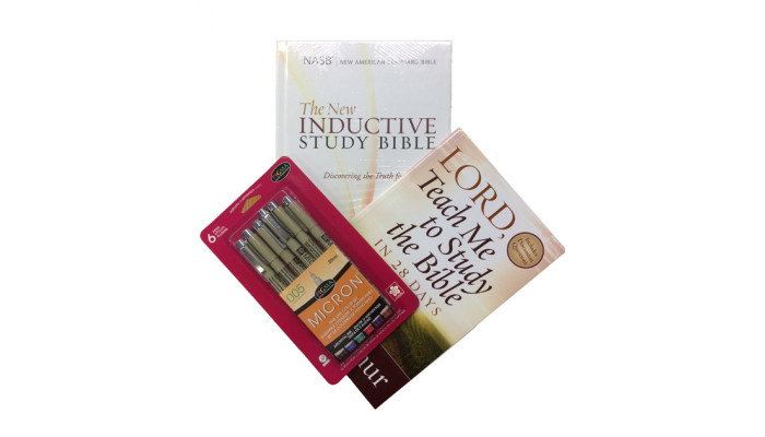 Study Pack 1 - Getting Started (Hardback Bible NASB, Lord Teach Me to Study the Bible in 28 Days & Micron Pen Set) Study Pack 1 - Getting Started (Hardback Bible NASB, Lord Teach Me to Study the Bible in 28 Days & Micron Pen Set)