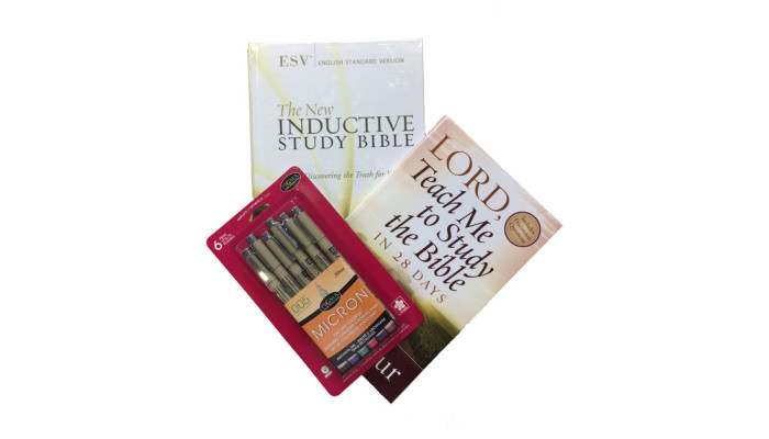 Study Pack 1 - Getting Started (Hardback Bible ESV, Lord Teach Me to Study the Bible in 28 Days & Micron Pen Set) Study Pack 1 - Getting Started (Hardback Bible ESV, Lord Teach Me to Study the Bible in 28 Days & Micron Pen Set)