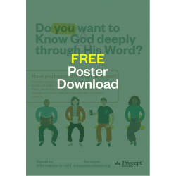Spread the Word about Precept in Your Church – Free Poster Download