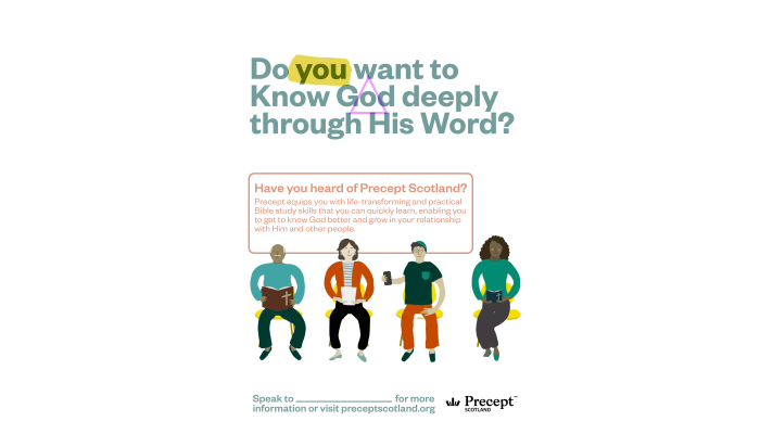 Spread the Word about Precept in Your Church – Free Poster Download Spread the Word about Precept in Your Church – Free Poster Download