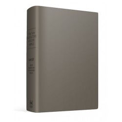 New Inductive Study Bible (NASB) - Charcoal 'Milano Softone' Cover (Revised 2013)
